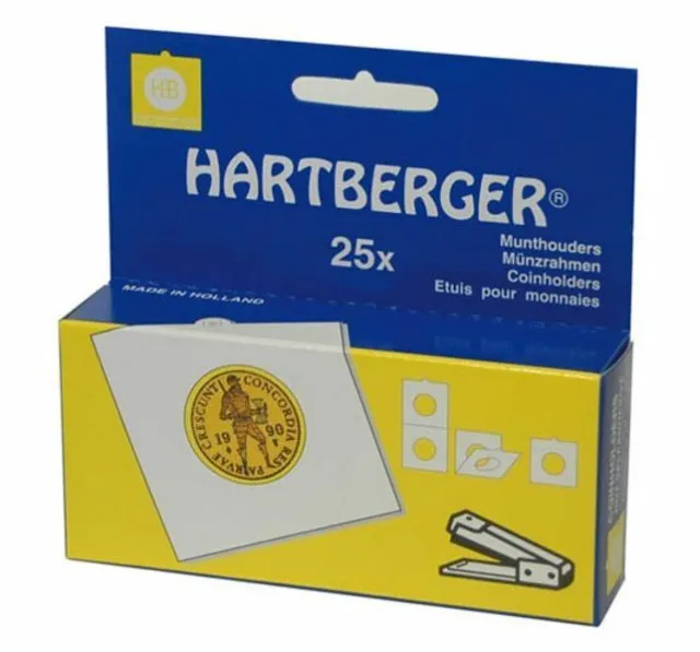 8330048 HARTBERGER® Münzenrähmchen-25er-Packung