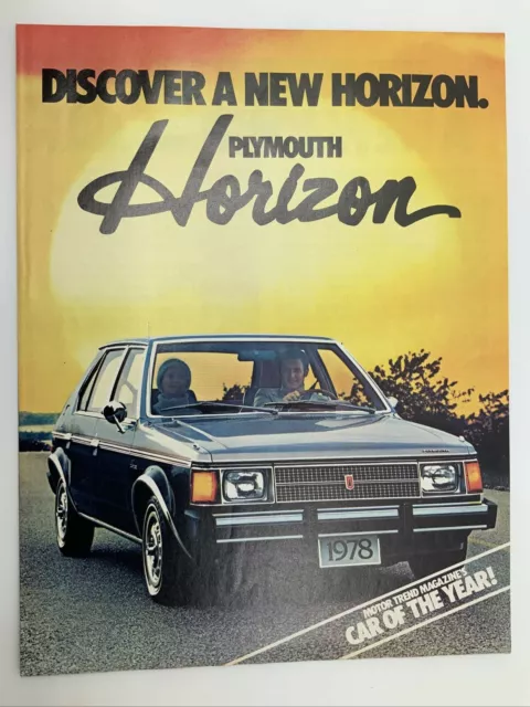 1978 Plymouth Horizon Brochure