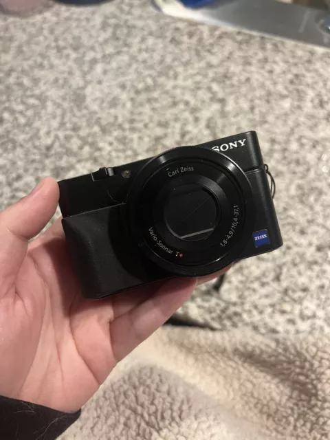 Sony Cyber-shot DSC-RX100 20.2MP Compact Digital Camera - Black