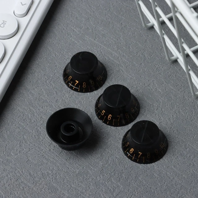 Boutons de volume de tonalité Interrupteur de réglage de basse For Les Paul LP 8