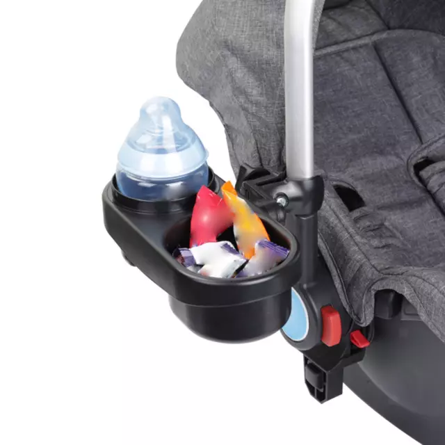 Premium Stroller Tray Snack Tray with Pram Cup Holder Accessories Universal