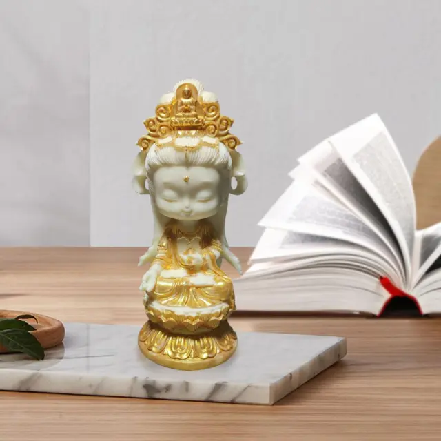 Statua di Buddha in miniatura Statua buddista per l'arredamento dell'ufficio