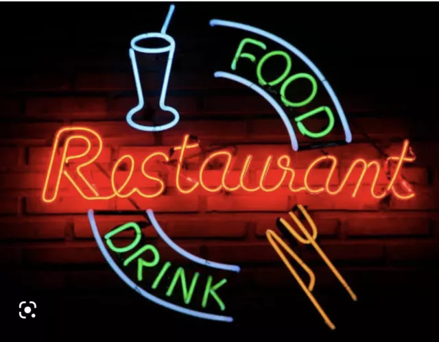 Customs LED Neon Sign for “ BEER BAR, PIZZA, Restaurant And Coffee Business LOGO