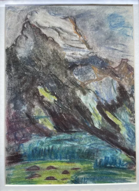 Impressionist Otto Mertzig Col du Pillon Pass im Schweizer Kanton Waadt 1930 3