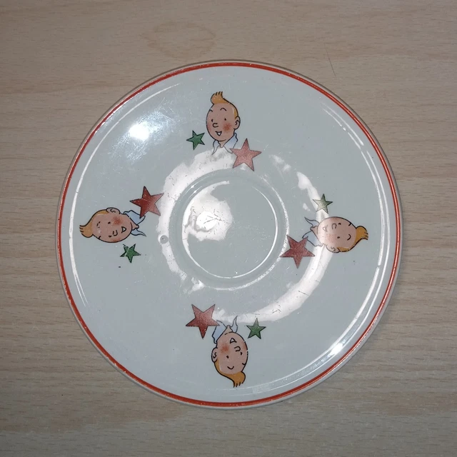 Tasse Et Sous-tasse Vintage TINTIN Céranord - Années 1950, Parfait état Pour Collectionneurs