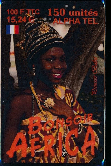 PREPAID ALPHATEL BONSOIR AFRICA ref PRS 10/3