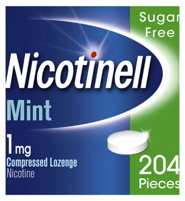 Nicotinell Mint 1mg Lozenge - 204 Lozenges