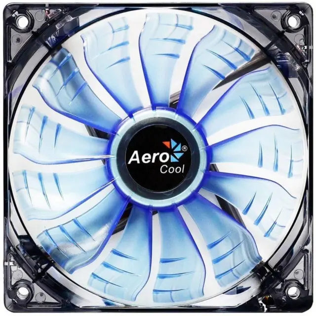 Aero Cool A1425H12 LED blau 140mm Gehäuselüfter   #41762