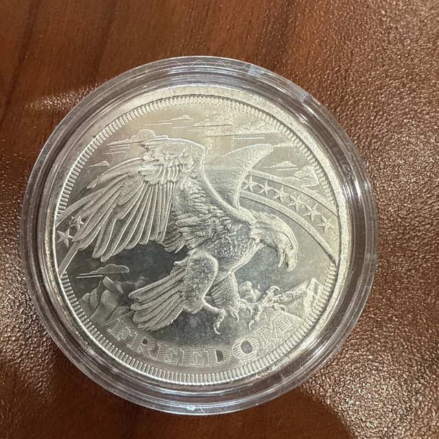 SILVER OZ Round SD Bullion Freedom Round PicClick CA