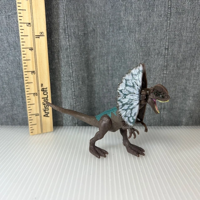 Mattel Jurassic World Figurines articulées Collection Hammond Troodon dinosaure, JDJ11