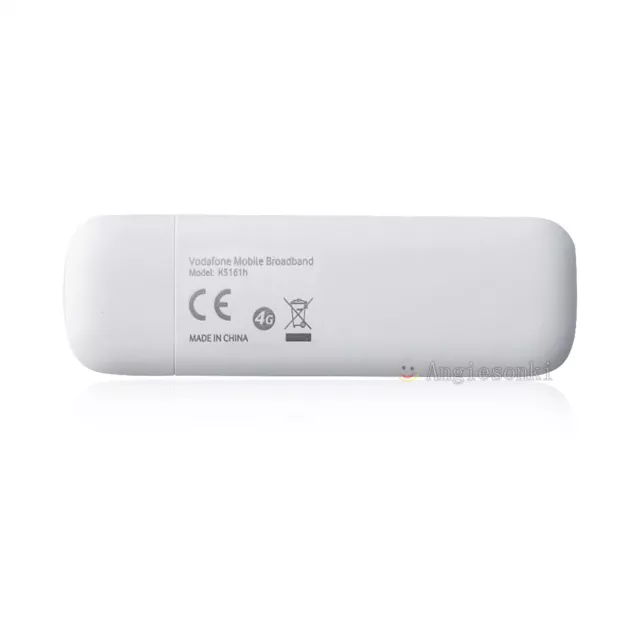 New Vodafone K5160H 4G Speed6 LTE USB Stick/Mobile Broadband Modem HUAWEI E3372