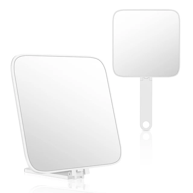 Miroir 3 Faces Pliable 360° – Réglable En Hauteur, Pour Coiffure, Rasage, Maquillage, Sans LED - 2