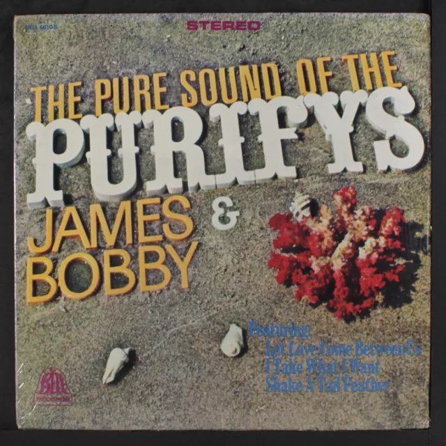 JAMES & BOBBY PURIFY: the pure sound of the purifys BELL 12" LP 33 RPM