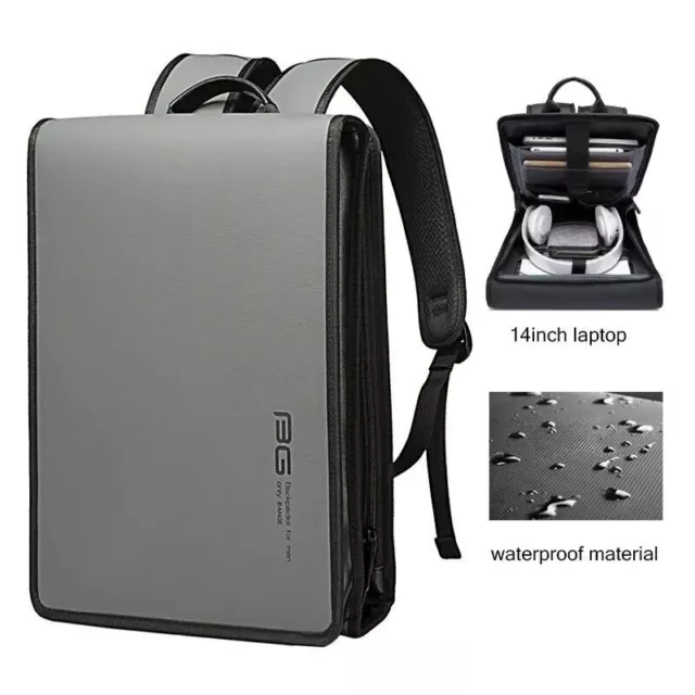 BANGE Business Backpack Men  Anti-Theft Computer Bag  Laptop Waterproof school