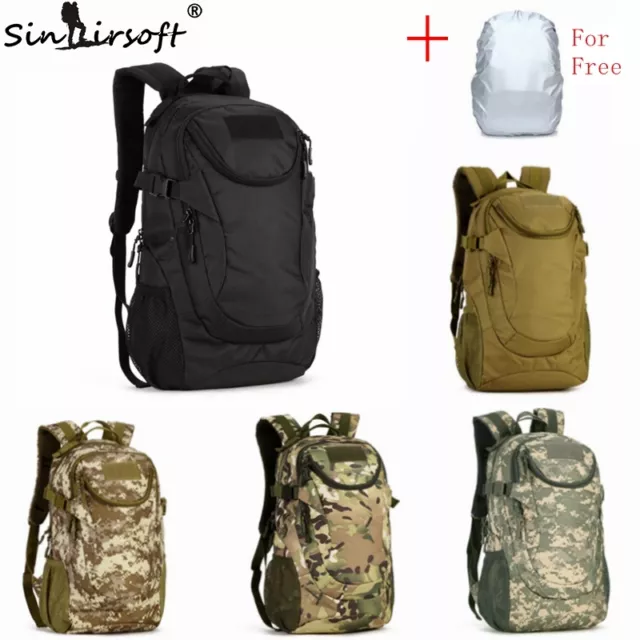 Tactical Military 25L Molle Backpack Hiking Camping Trekking Travel school Bag