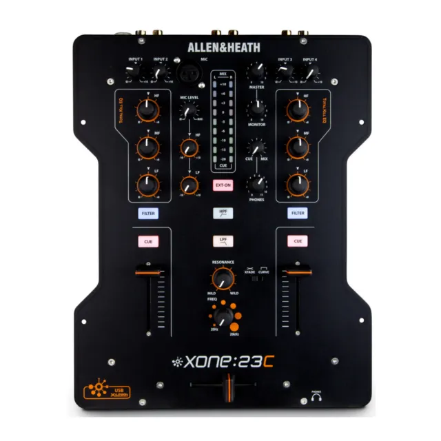 Allen and Heath Xone 23C High Performance DJ Mixer and Sound card