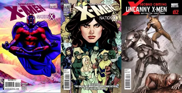 The Uncanny X-Men #521-523 Volume 1 (1981-2011) Marvel Comics - 3 Comics