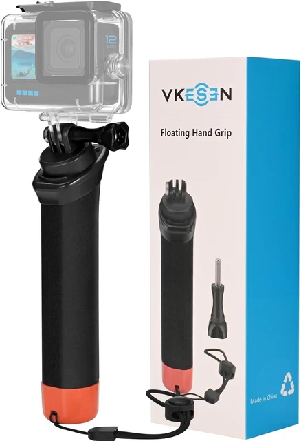 VKESEN FLOATING HAND Grip Floaty Handle for Gopro Hero 10, 9, 8, 7, 6 ...