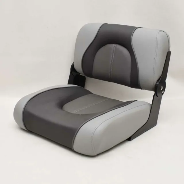 Wise Marine Center Folding Fishing Boat Seat Gray / Black 2156293