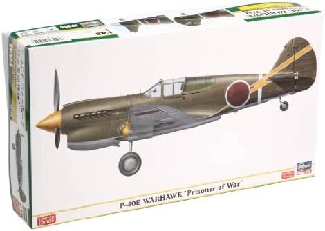 Ha Sega Wa 1/48 P-40E Warhawk Japan Army Capture Machine