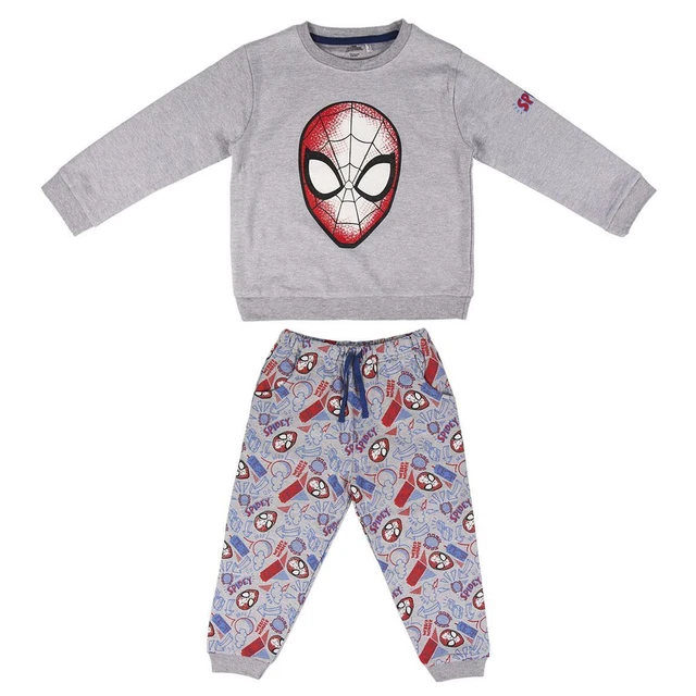 Marvel Spider-Man Ragazzi Tuta da Jogging Bambini Sport Grigio Tgl 92 - 116