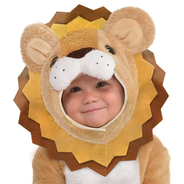 Babys Toddlers Little Roar Lion Animal Halloween Fancy Dress Party Costume Zoo 2