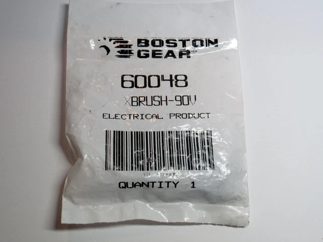 Boston Gear 60048 Brush with Spring 90V Sealed New in Bag