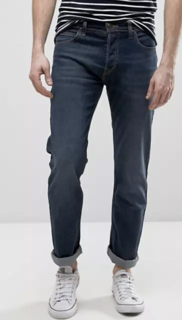Lee Jeans Herren Powell Slim Fit Jeans ""Wave Signal"" FACTORY SECONDS L265