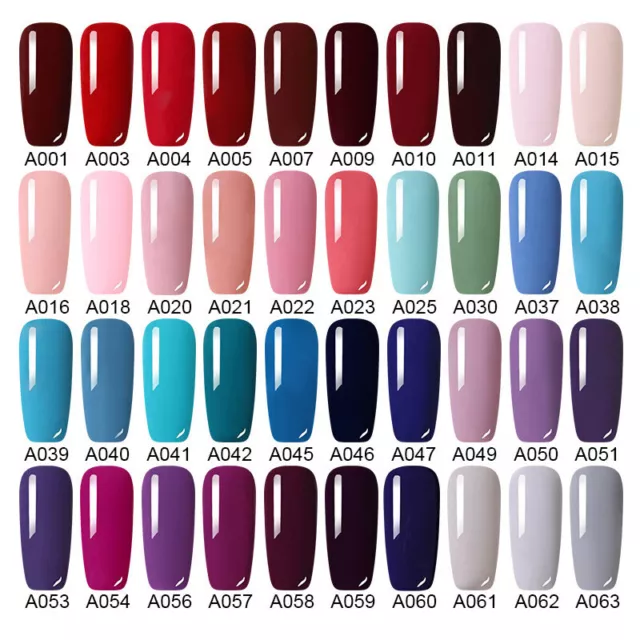 186 assic Gel Nail Polish Soak off UV Gel Varnish Nail Spa Party Show Shiny 2