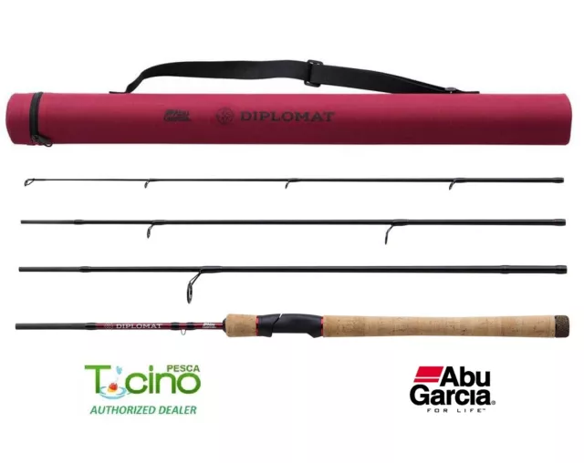 Abu Garcia Diplomat V2 Travel Rod Fishing Rod Travel Spinning Hard Tube