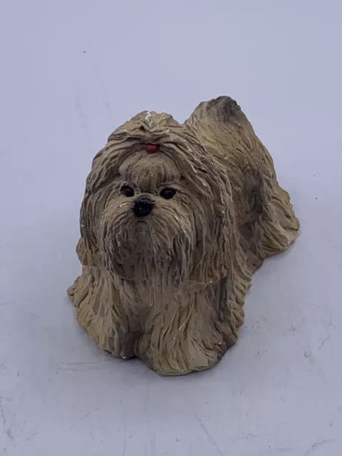 VNTG Stone Critters Shih-Tzu Dog Figurine Figure SC-249 USA