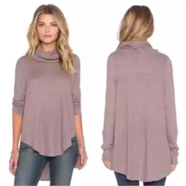 Free People We The Free Kristina Drippy Thermal Sweater Top