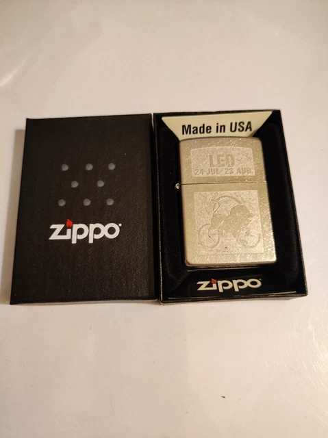 Zippo 273185 Leo zodiac Lighter Case - No Inside Guts Insert