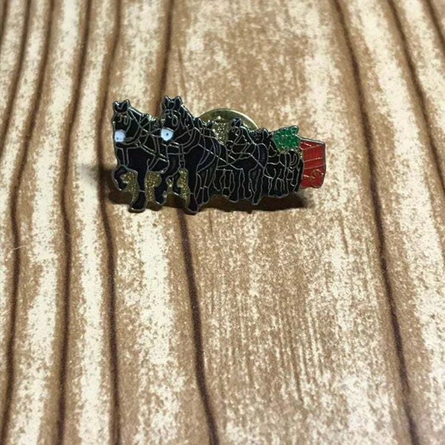 Vintage Clydesdale Horse Pin