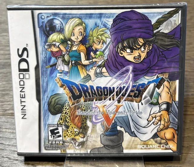 Dragon Quest V Hand Of The Heavenly Bride Nintendo Ds Flambant Neuf ScellÉ Eur 26232
