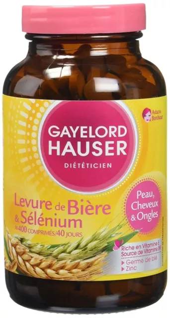 Levure de Bière Gayelord Hauser  Pour Cheveux et Ongles en plain forme