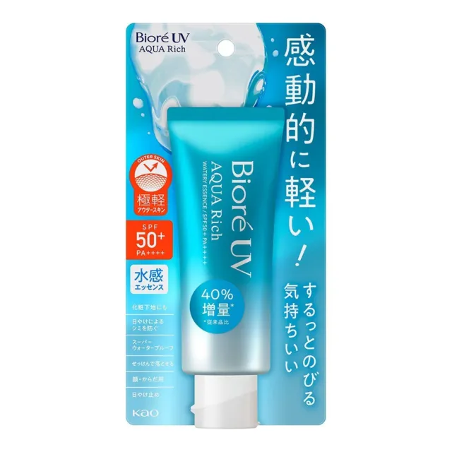 Biore UV Face Body Sunscreen Aqua Rich Watery Essence SPF50+ PA++++ 70g Ver.2023