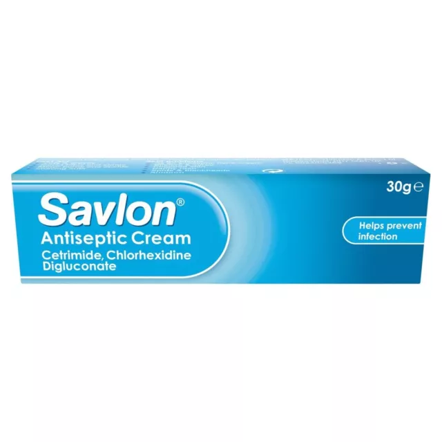 Savlon Crème Antiseptique 30Gm Antiseptique Crème Paquet De 4
