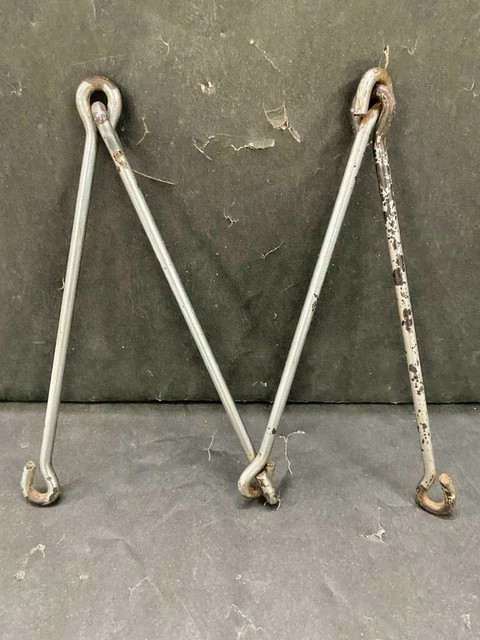 Old Vintage Rare Hand Forged Iron Ceiling Lamp /  Hook  Multipurpose Use