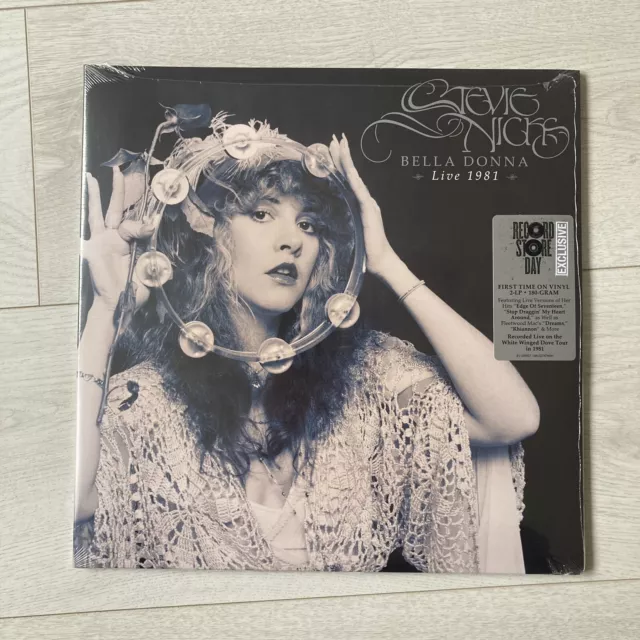 STEVIE NICKS Bella Donna Live 1981 Double LP Vinyl Record Store Day
