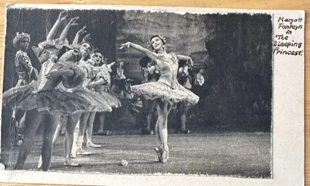 Ballet historical postcards Margot Fonteyn Tchaikovsky's The Sleeping Princess