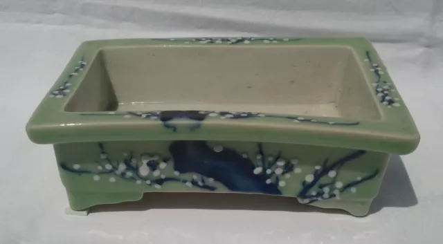 Alte China, Japan Porzellan Schale Zierschale Narzissen-Topf 水仙盆 um 1800