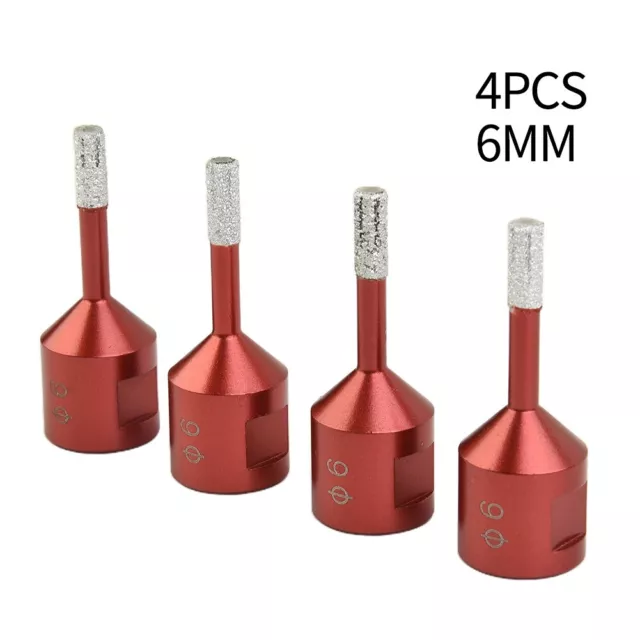 Perceuses diamant sec 6 mm M14 faciles à utiliser parfaites pour carreaux de gr