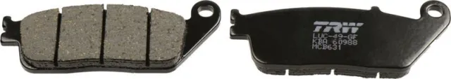 TRW ORGANIC ALLROUND BREMSBELÄGE HINTEN passend für HONDA CBR ST SW-T | MCB631