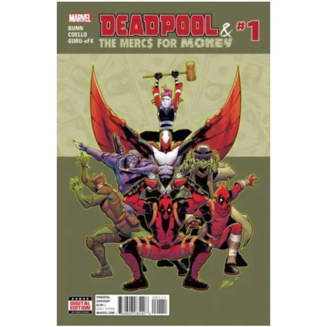 Deadpool & The Mercs for Money (Sept 2016 series) #1 in NM. Marvel comics [k&