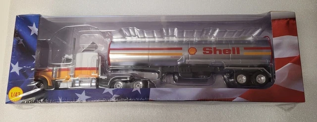 CAMION U.S PETERBILT 359 SEMI REMORQUE CITERNE SHELL IXO NB- 1/43è EUR