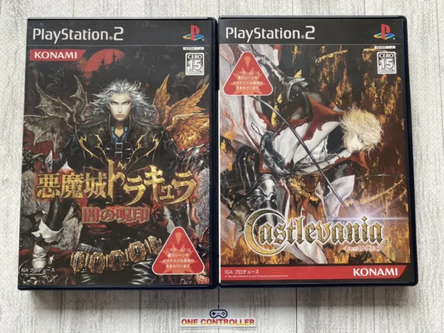 SONY PlayStation 2 PS2 Castlevania & Akumajo Dracula Yami no Fuuin from Japan