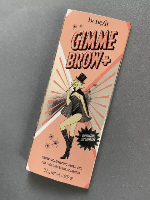 Benefit Gimme Brow+ Brow-Volumizing Fiber Gel Augenbrauengel 0,2 g Probe Pinsel