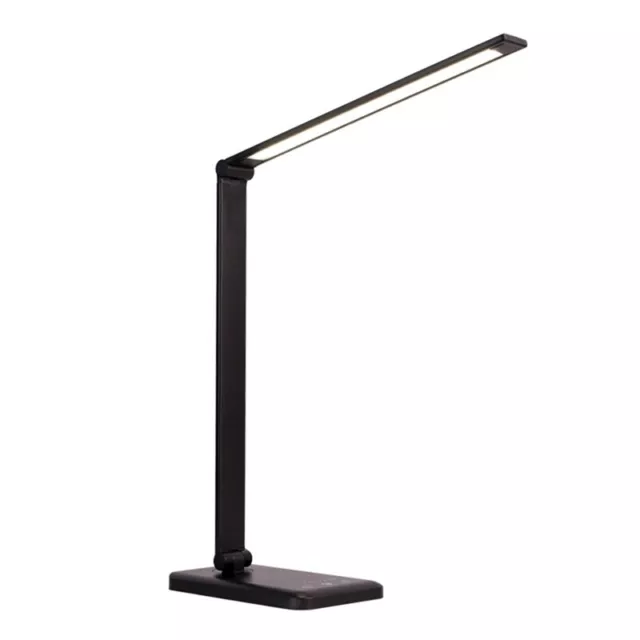 Multifunctional LED Desk Lamp with USB Charging Port, 5 Lighting Modes,5 Br E7T4