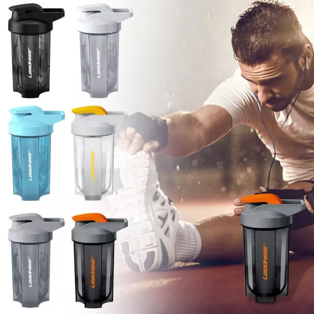Milk Shake Protein Powder Meal Replacement Sports Mixing Cup H0Q2